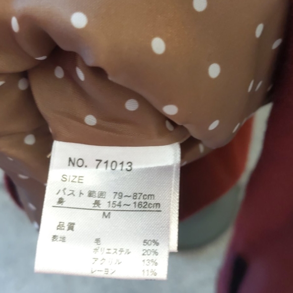 NWOT Faux-Fur Collar Coat - Picture 7 of 7